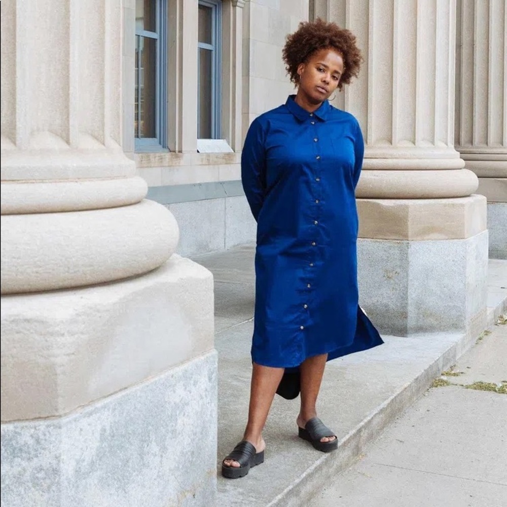 Peyton Poplin Shirt Dress Universal Standard